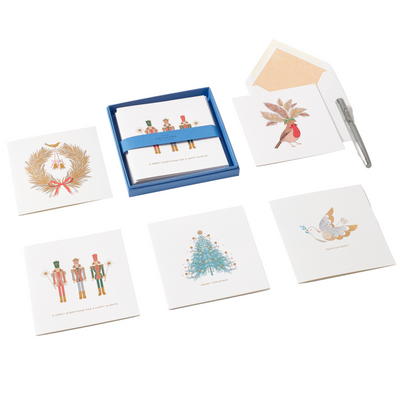 Assorted Festive Greeting Card Set