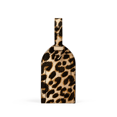 Luggage Tag in Panama Leopard