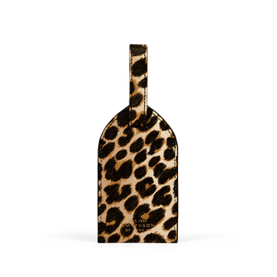 Luggage Tag in Panama Leopard