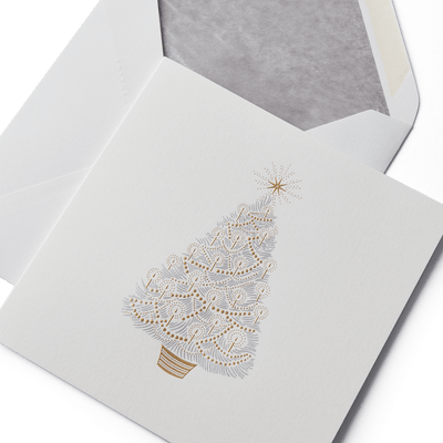 Metallic Christmas Card Set