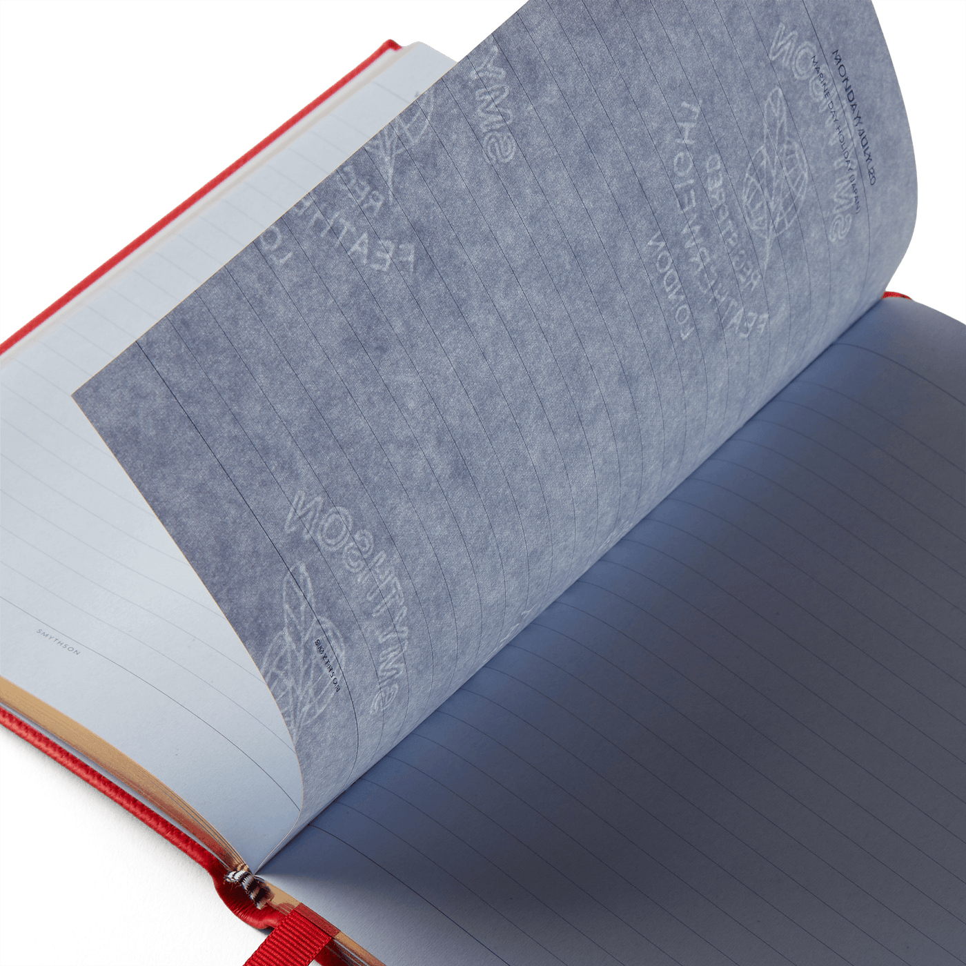 2026 Soho Daily Diary in Red