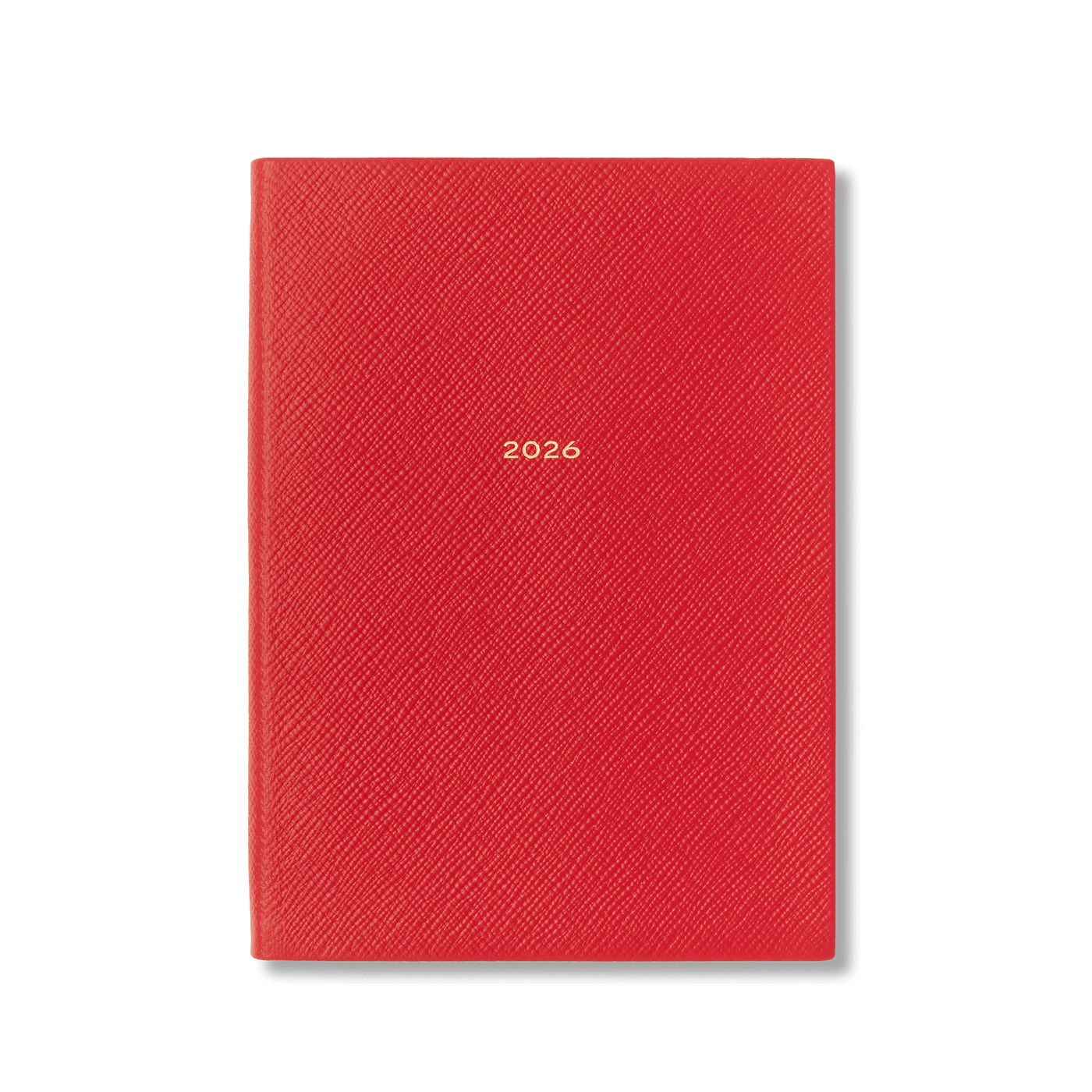 2026 Soho Daily Diary in Red