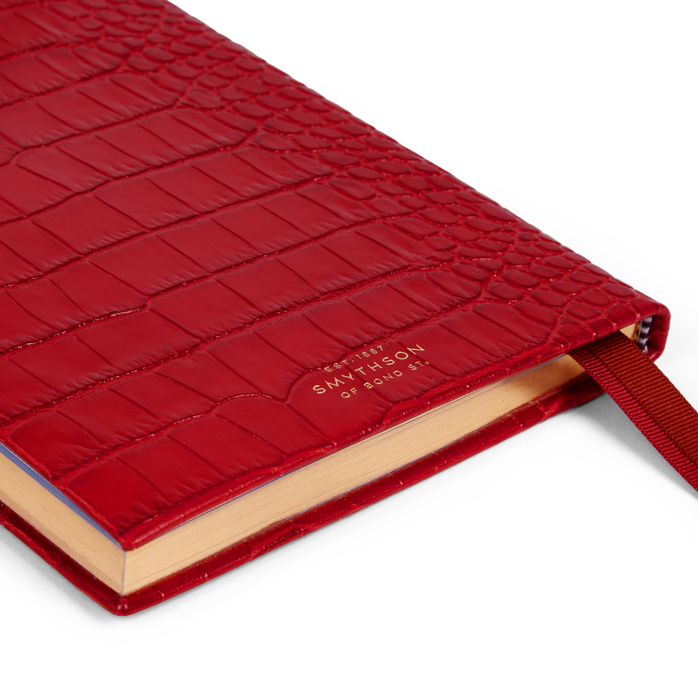 2026 Soho Weekly Diary with Slide in Red