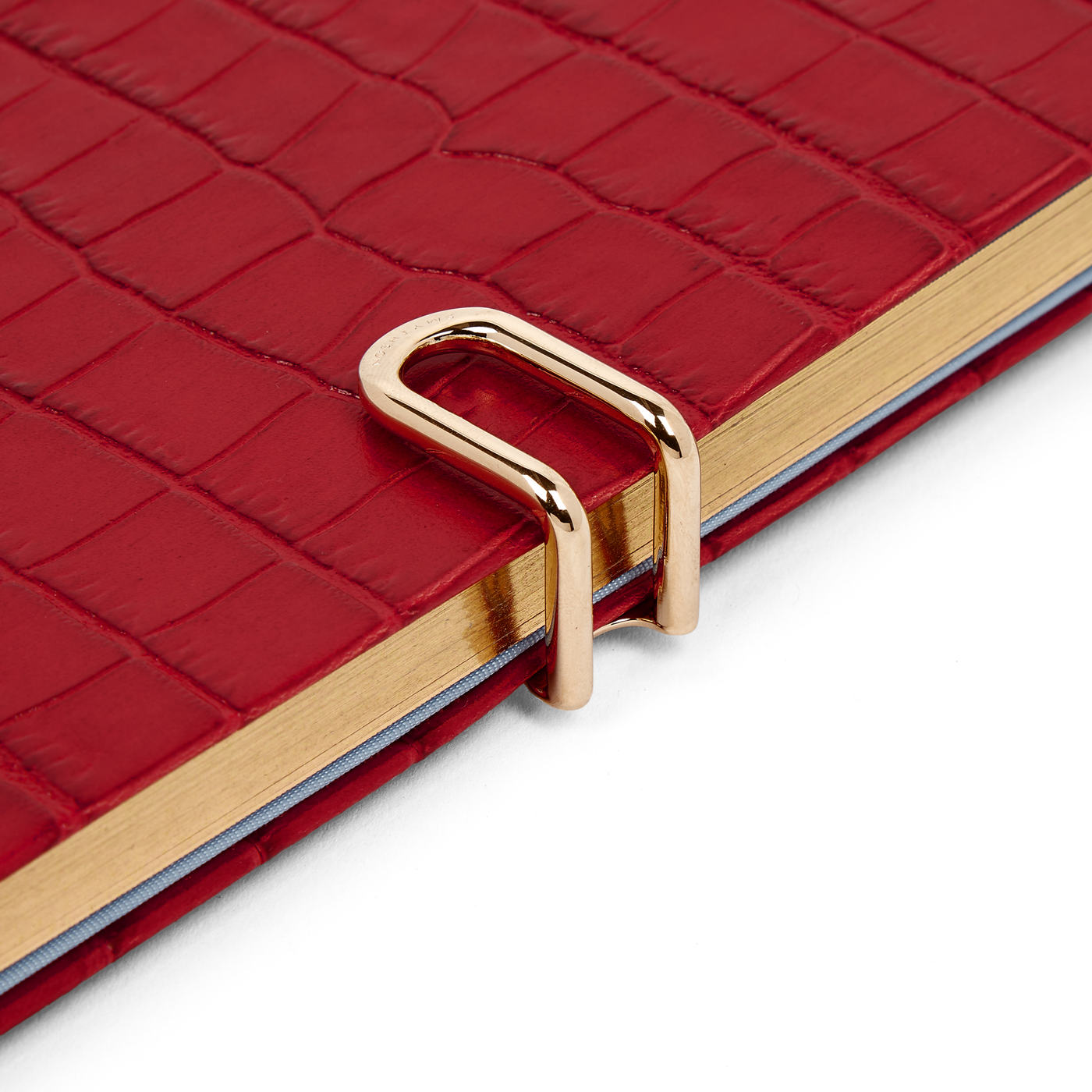 2026 Soho Weekly Diary with Slide in Red