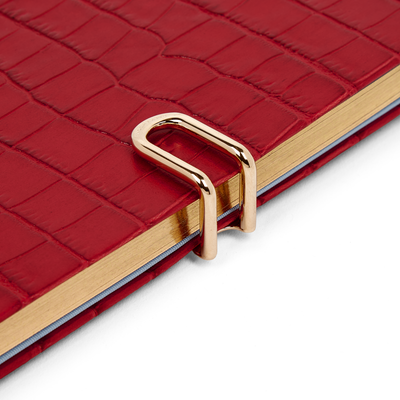 2026 Soho Weekly Diary with Slide in Red
