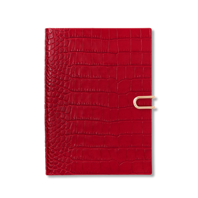 2026 Soho Weekly Diary with Slide in Red