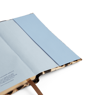 2026 Panama Leather Weekly Diary in Leopard