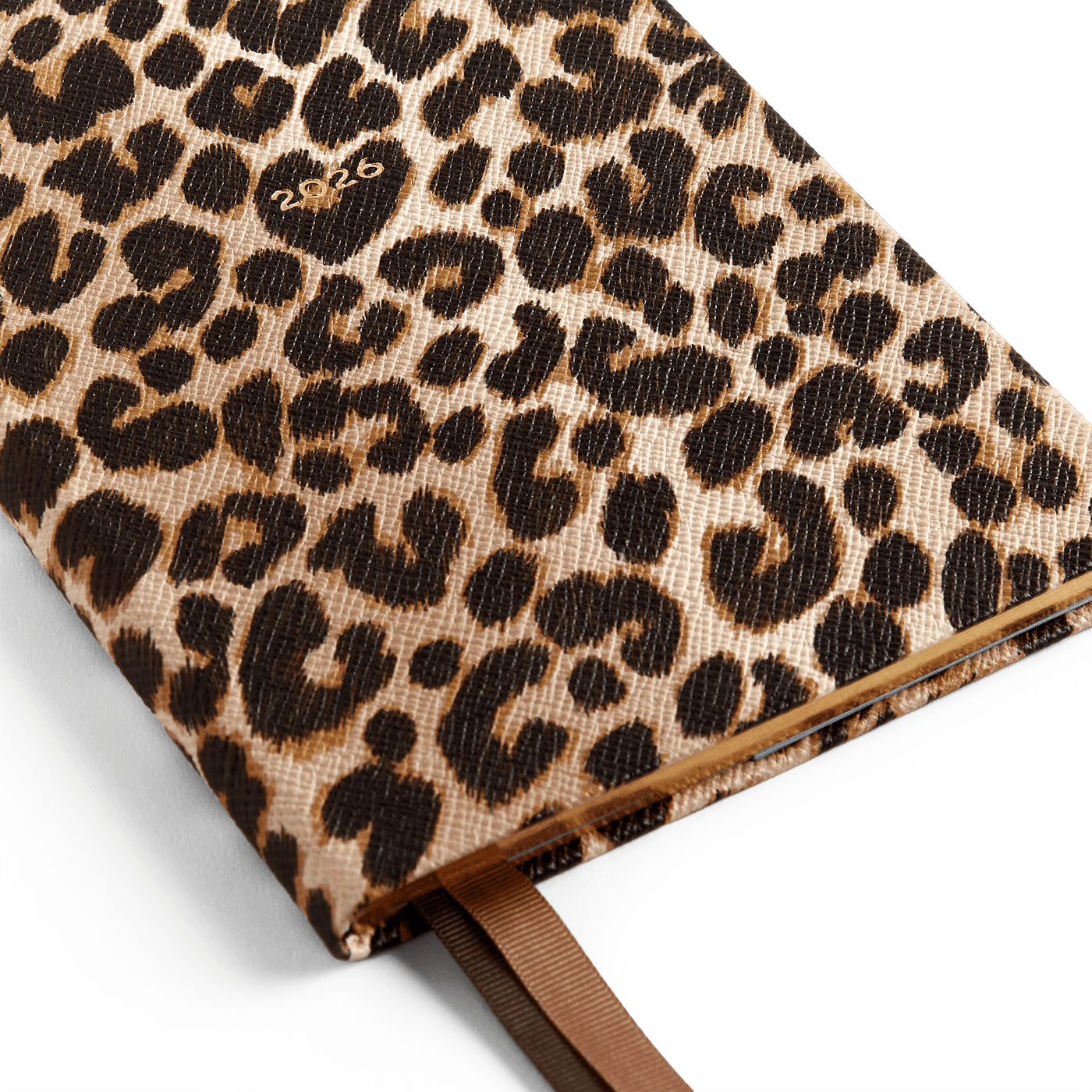 2026 Soho Weekly Diary in Leopard