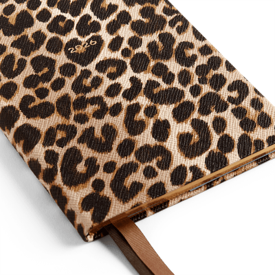 2026 Soho Weekly Diary in Leopard