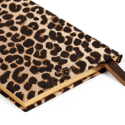 2026 Soho Weekly Diary in Leopard