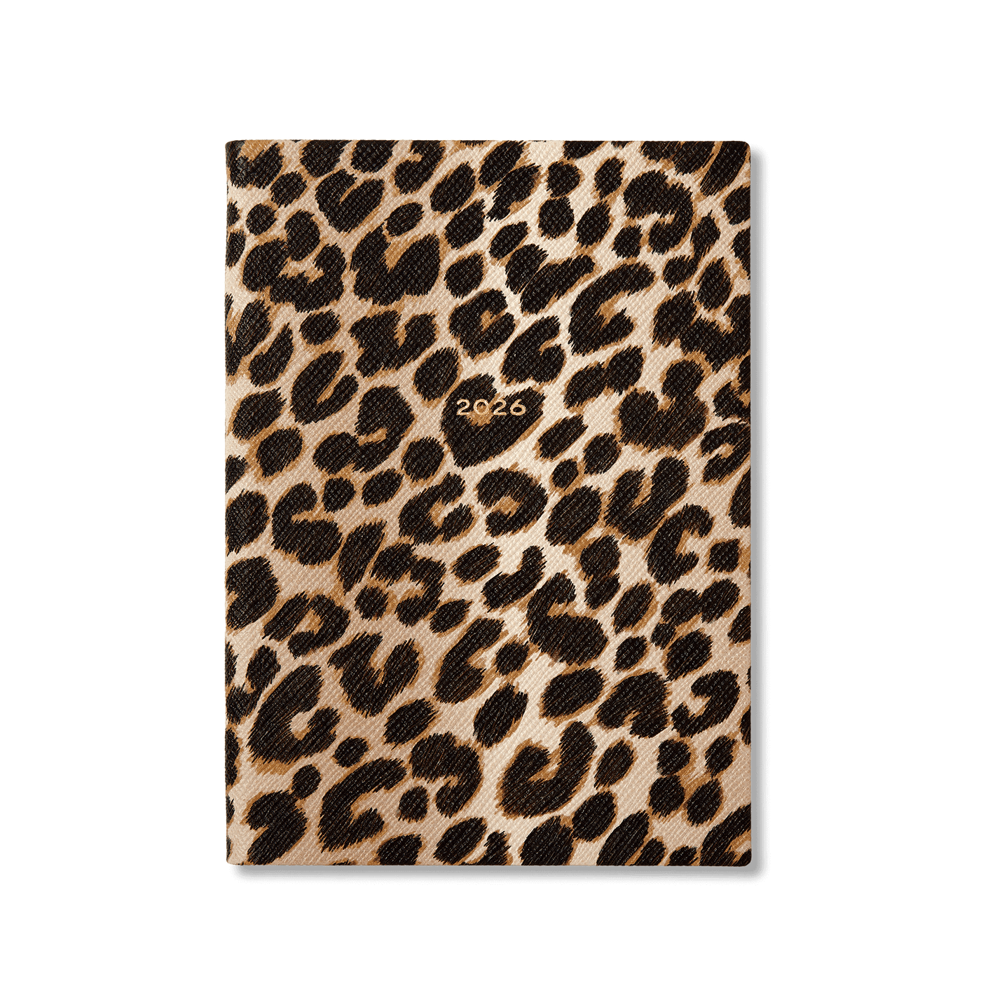 2026 Soho Weekly Diary in Leopard