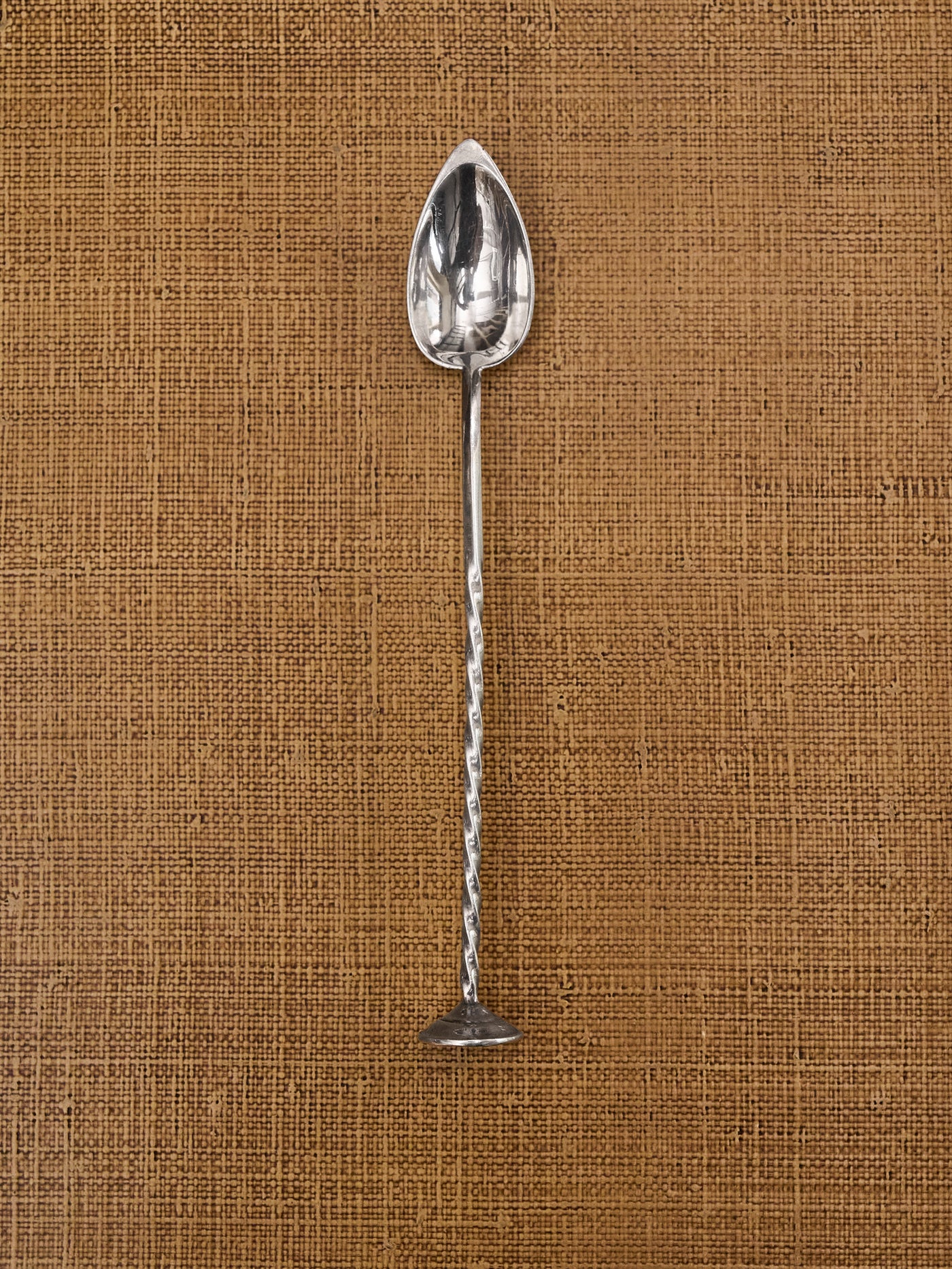 Silver Twist Cocktail Stirrer