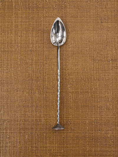 Silver Twist Cocktail Stirrer