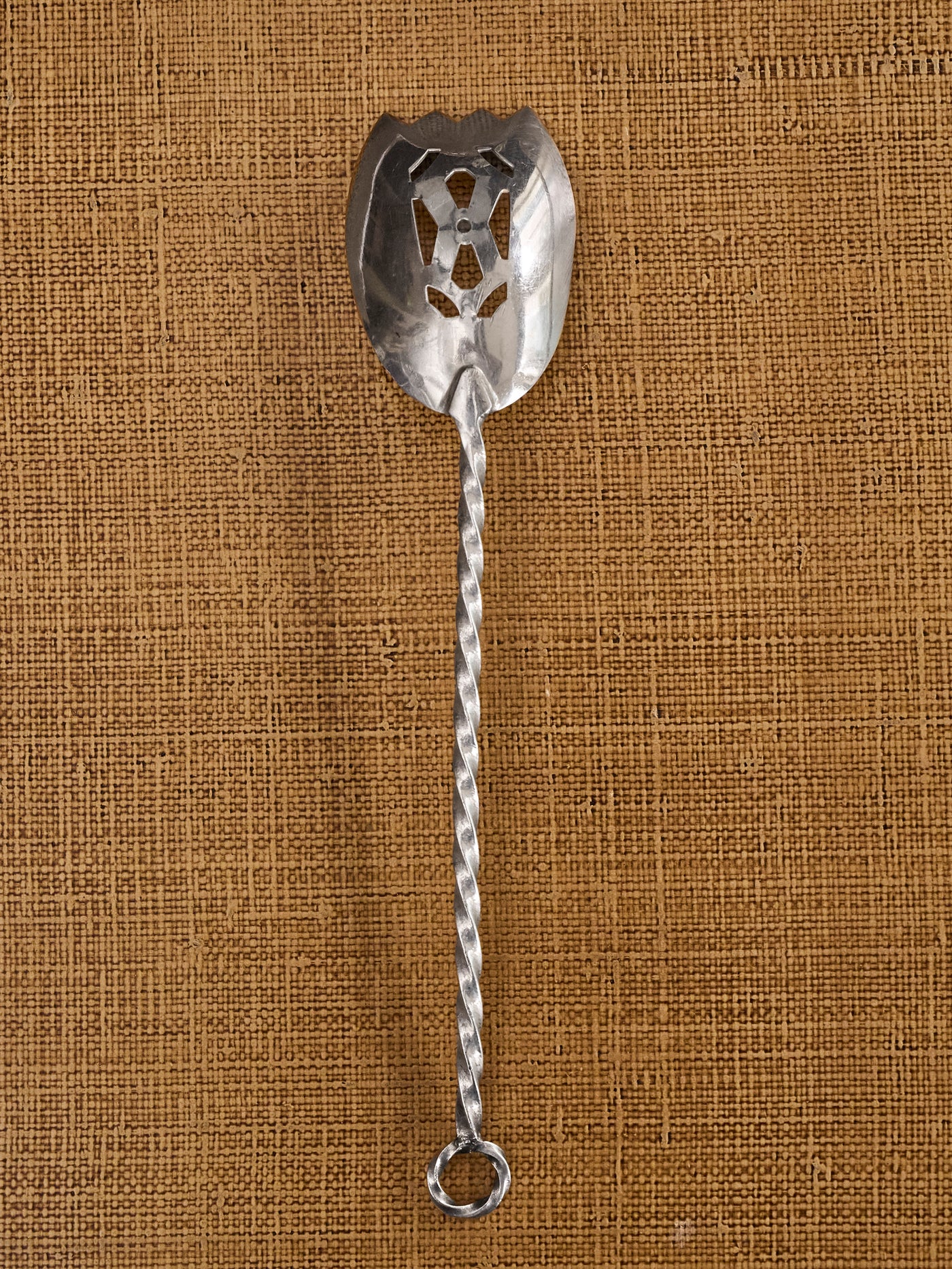 Silver Twist Ice Serving Spoon