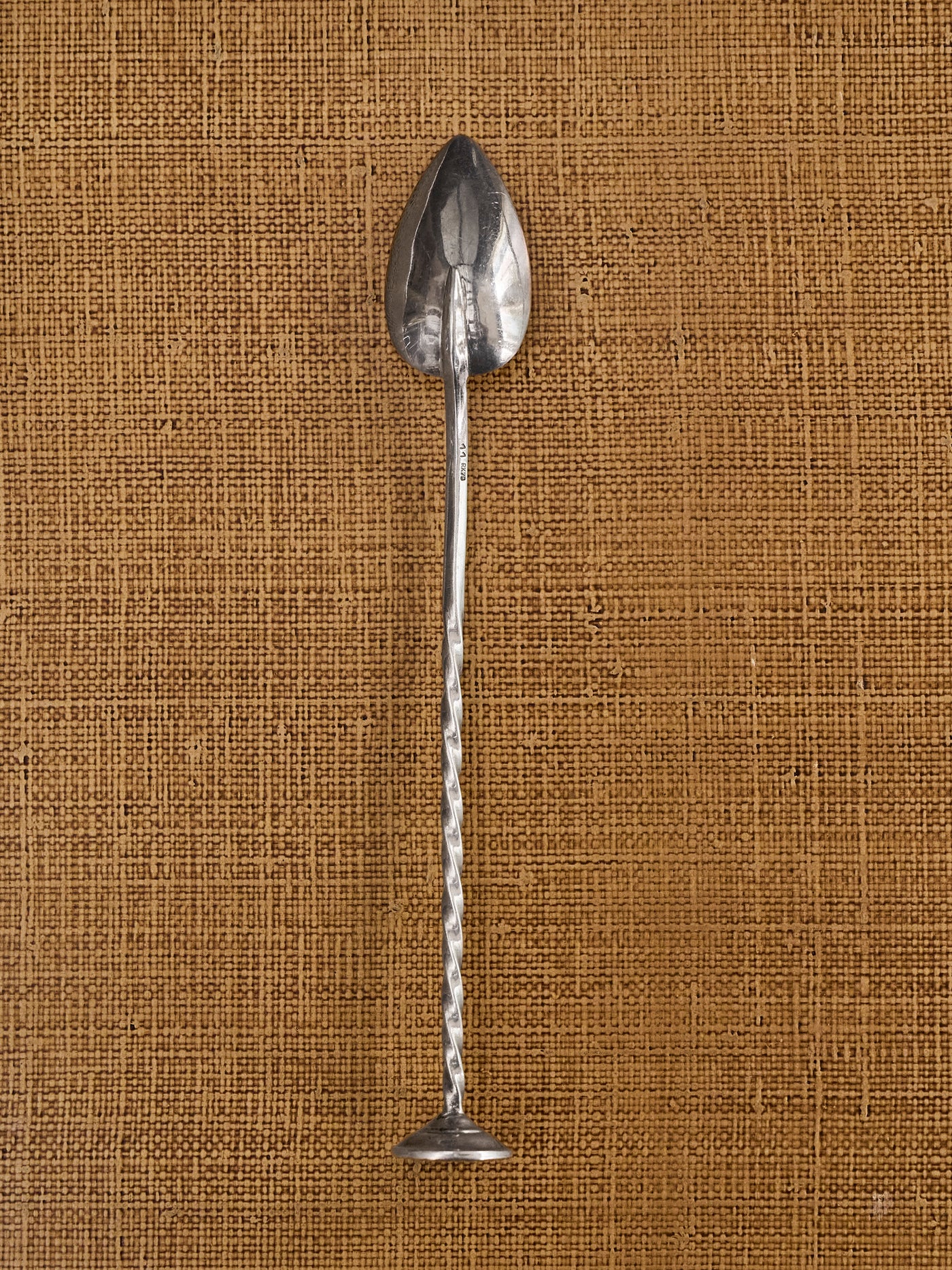 Silver Twist Cocktail Stirrer