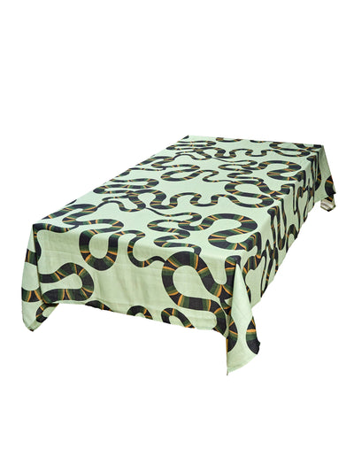 Naga Tablecloth in Celadon