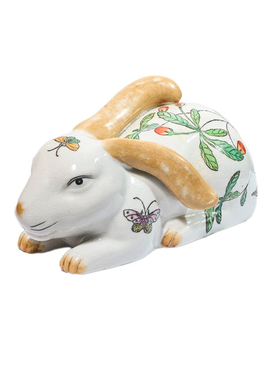 Vintage Ceramic Rabbit Figurine