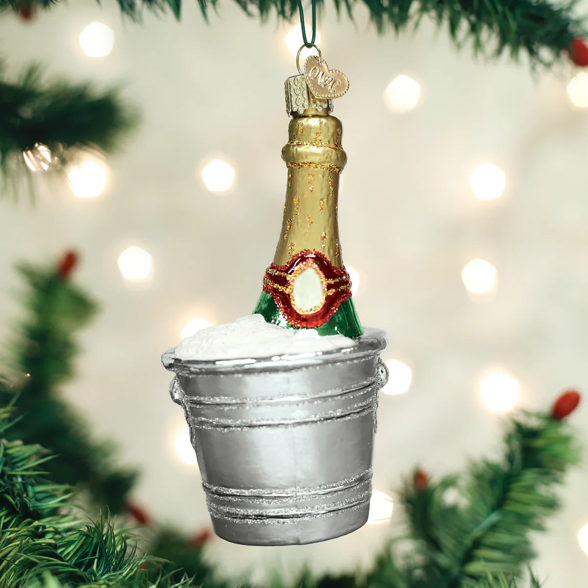 Chilled Champagne Ornament