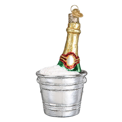 Champagne in Bucket Ornament