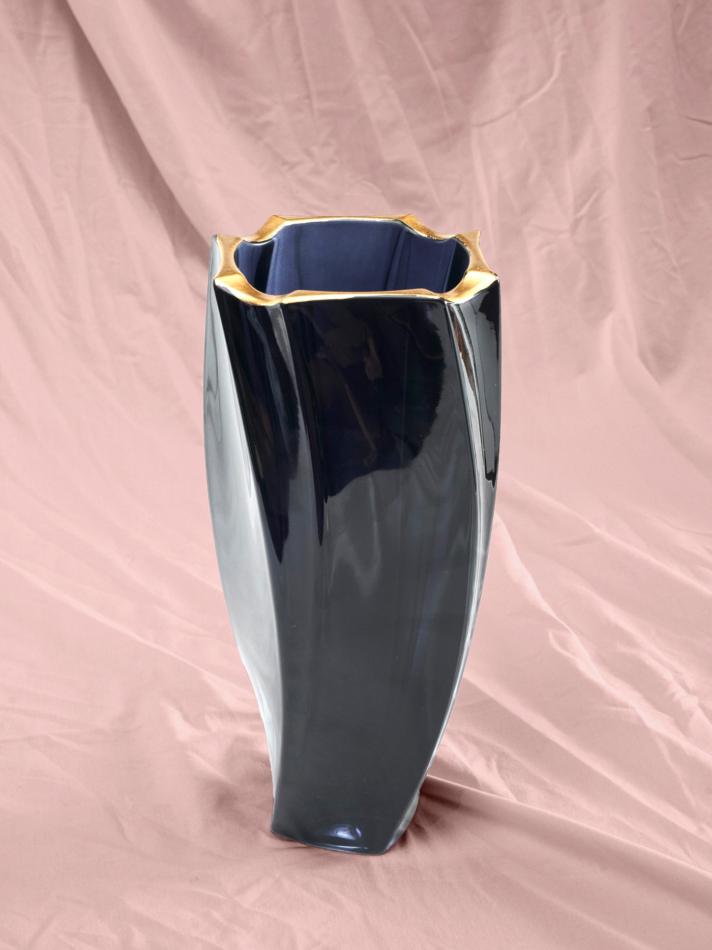 Creart Crystal Vase Onyx