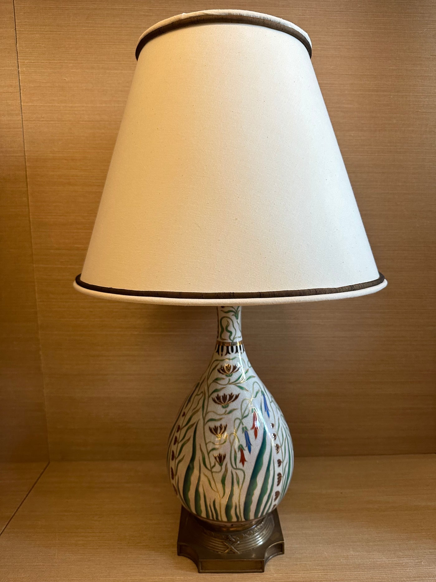 Handpainted Ceramic Lamp