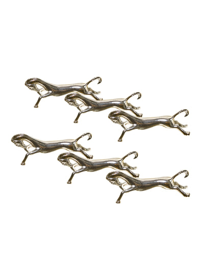 Set of Six Horse Cutlery Rests