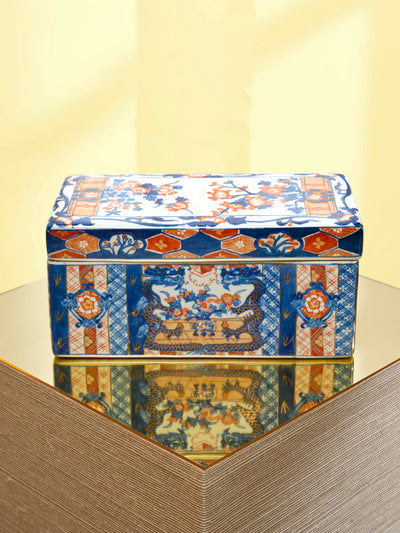 Imari Glit Dragon Box