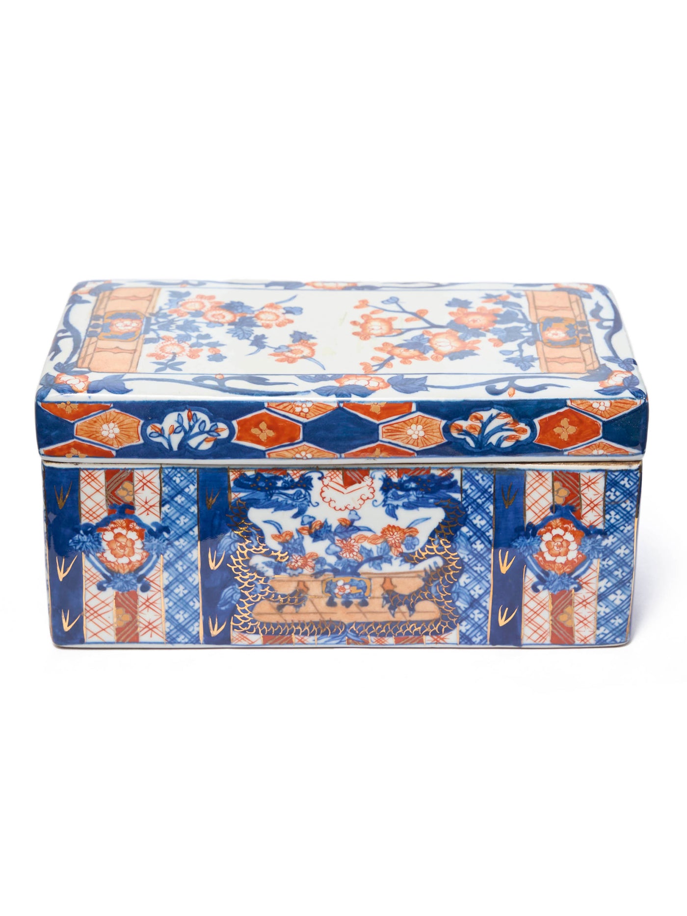 Imari Glit Dragon Box