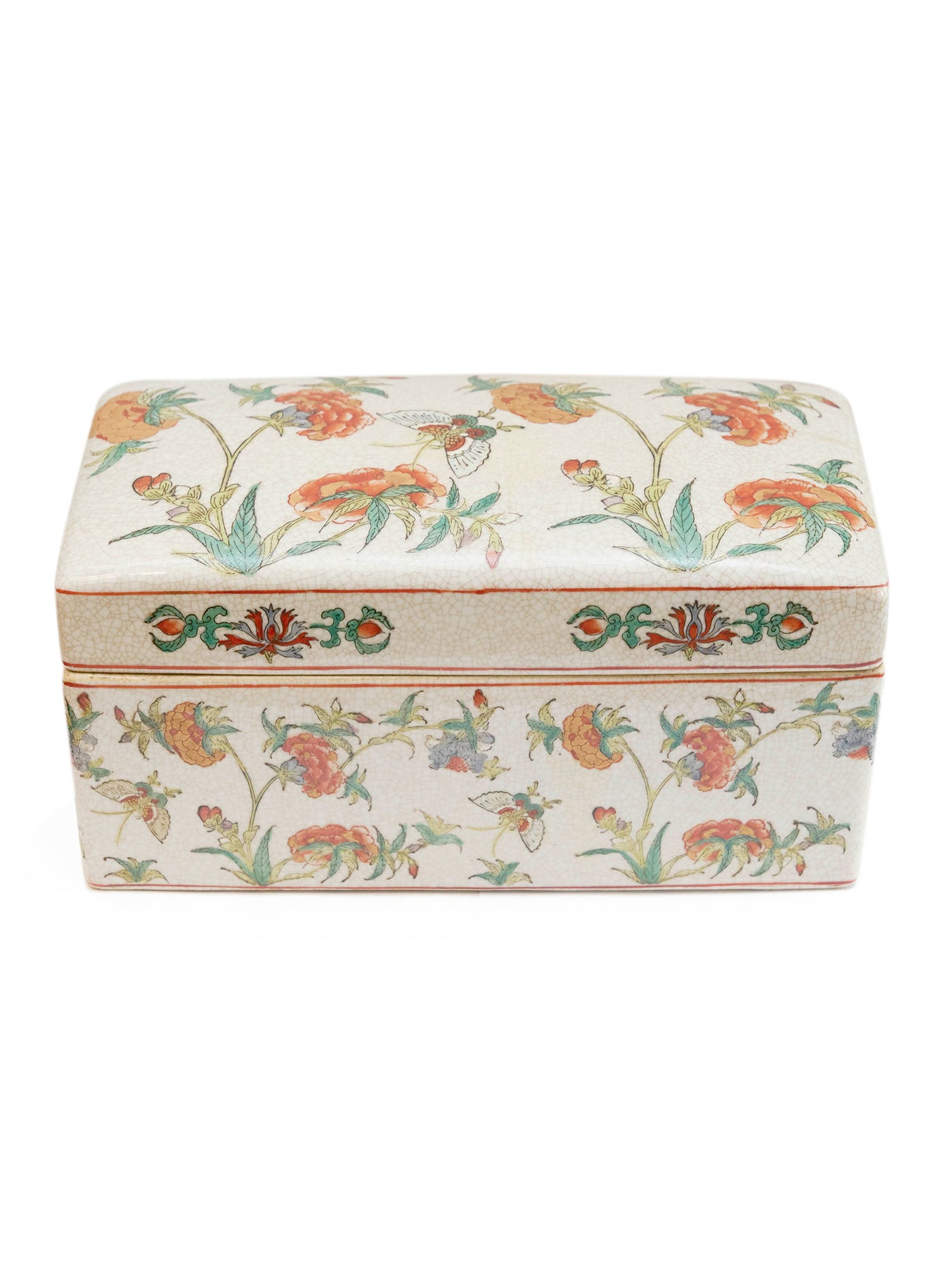 Imari Peony Box