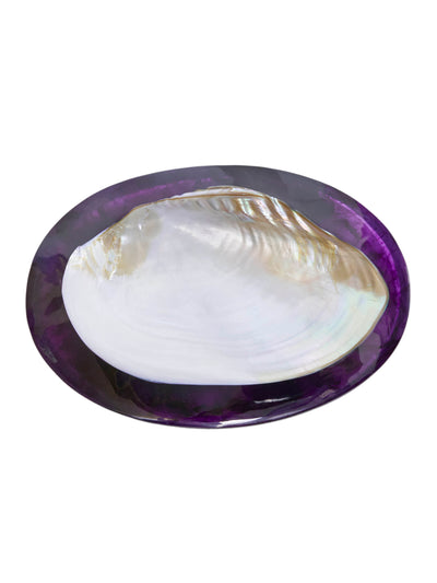 Large Caviar Dish in Violet