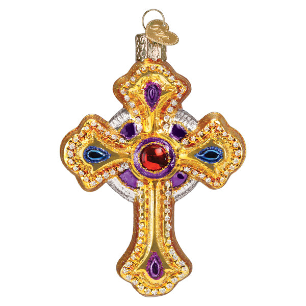 Ornate Cross Ornament