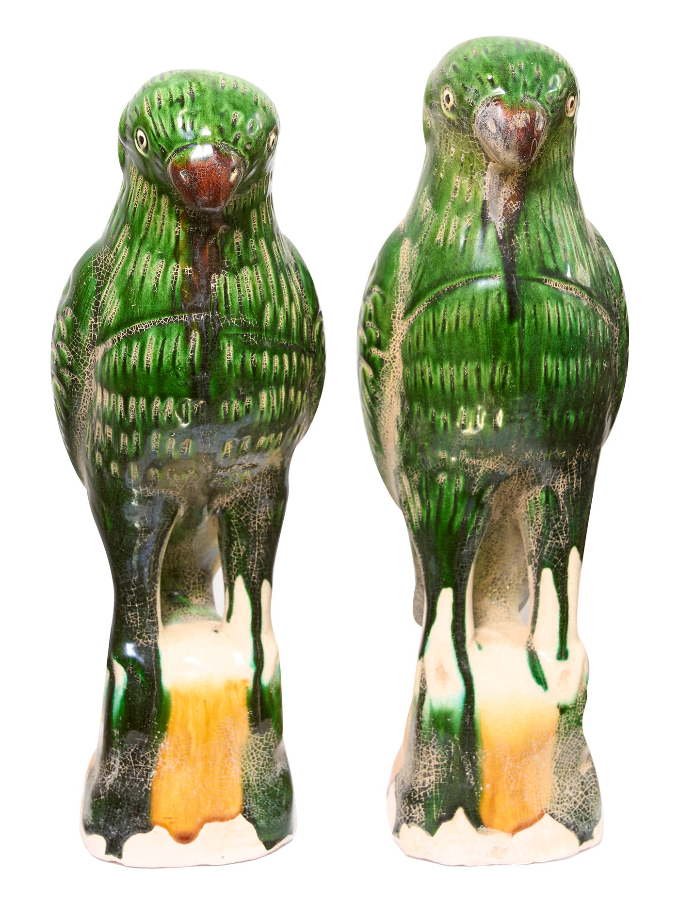 Pair of Ceramic Birds