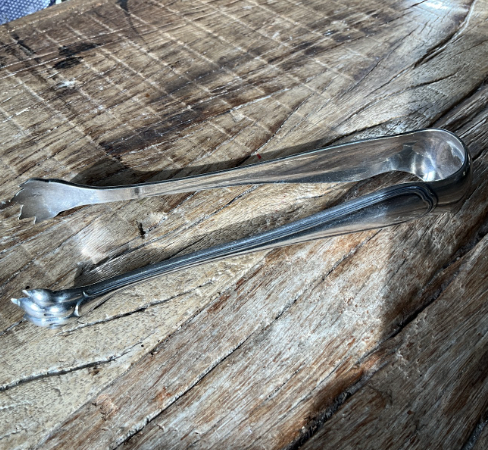 Vintage Slim Serving Tongs