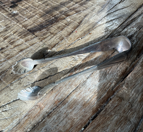 Vintage Slim Serving Tongs