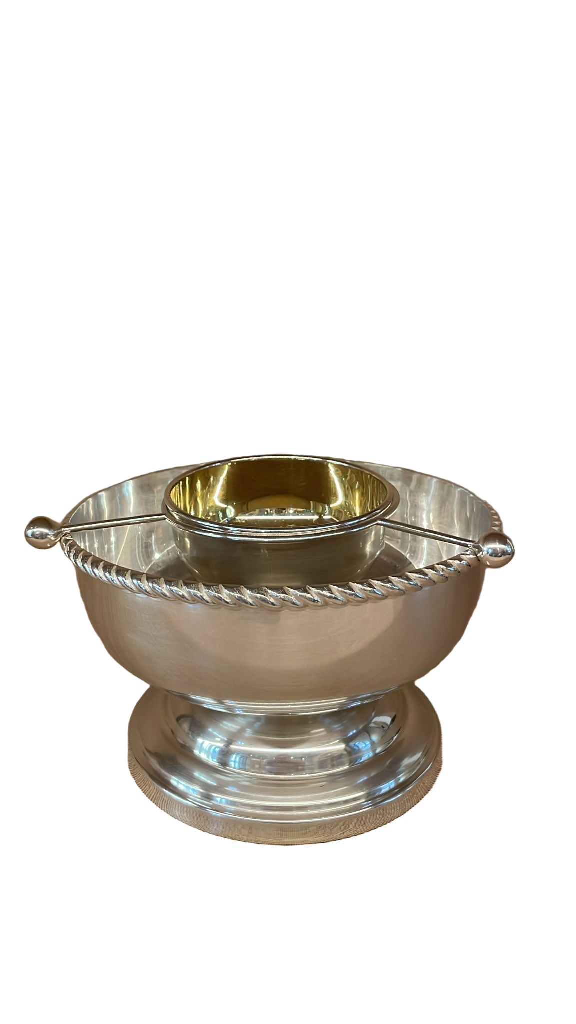 Vintage Silver Caviar Service