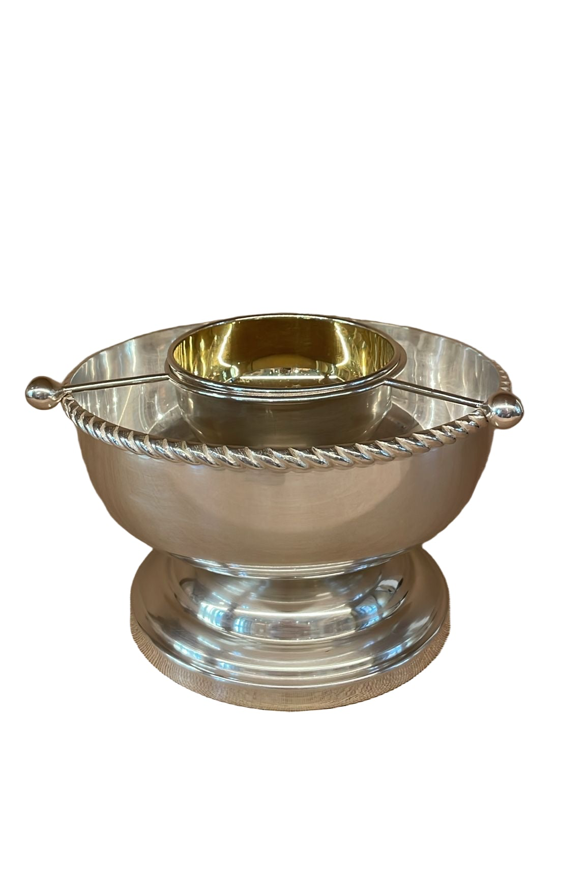 Vintage Silver Caviar Service