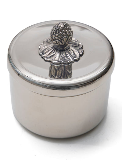 Silver Acorn Box