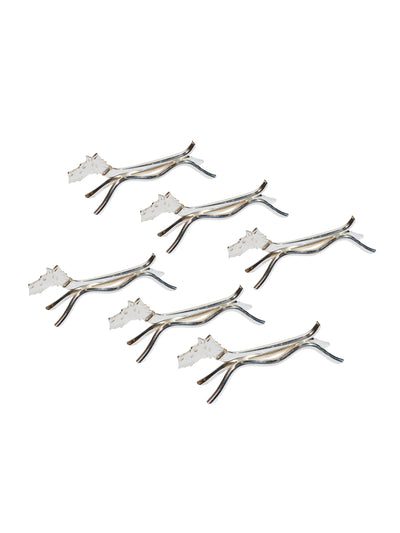Silver Schnauzer Cutlery Rests