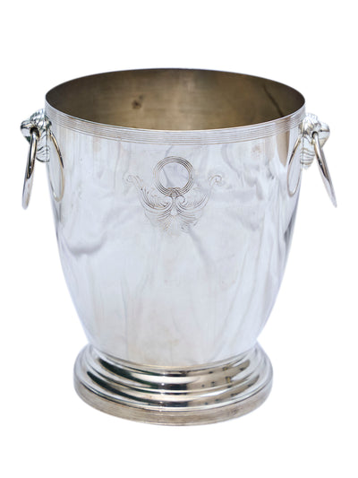 Silver Engraved Champagne Bucket