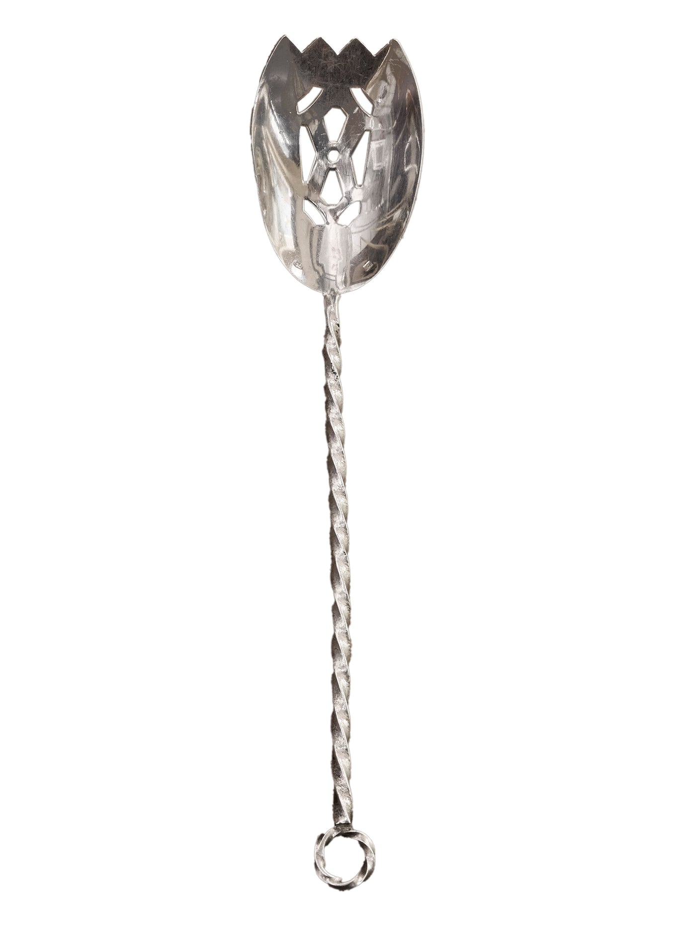 Silver Ice Serving Spoon
