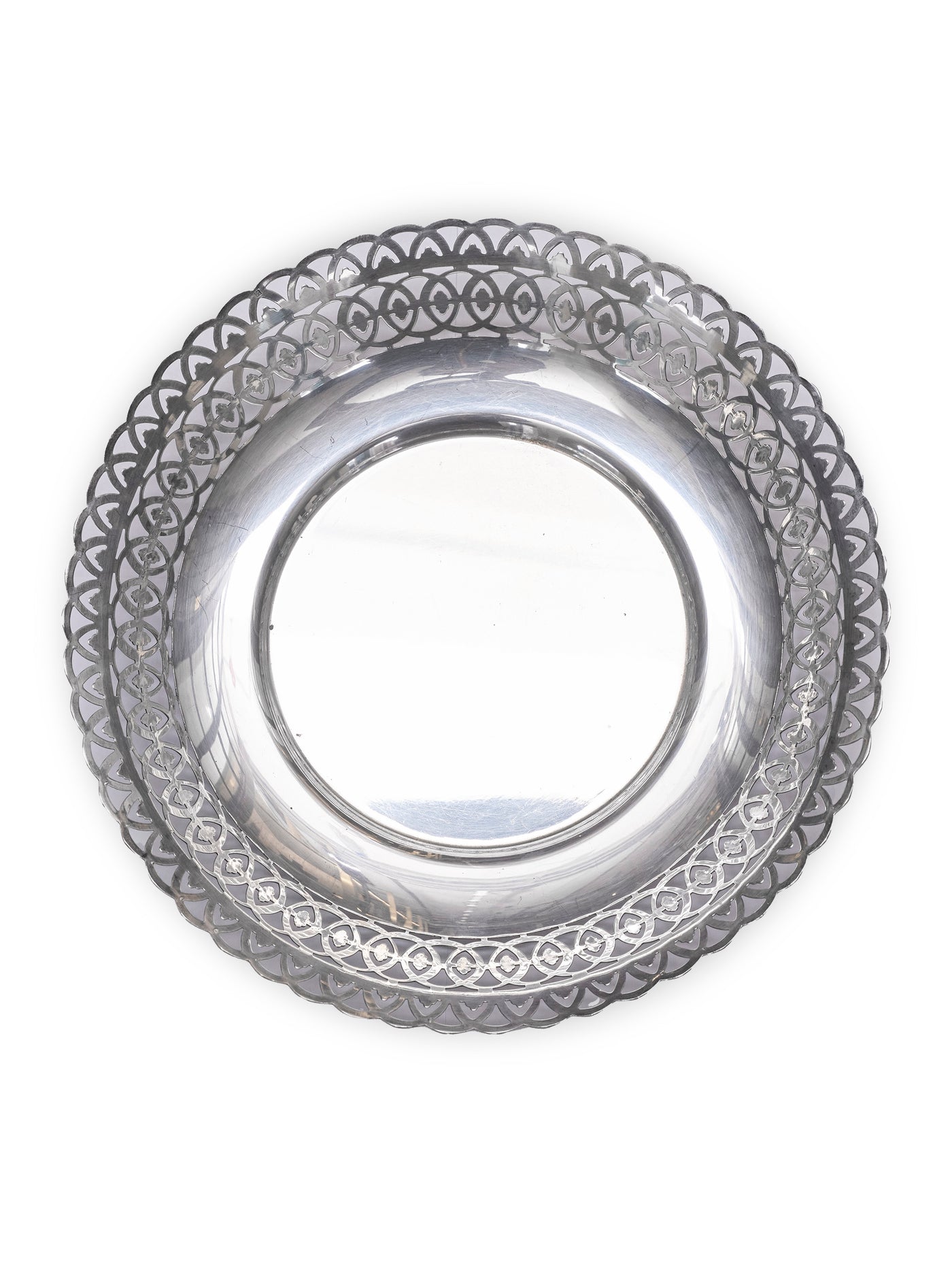 Silver Lattice Tray