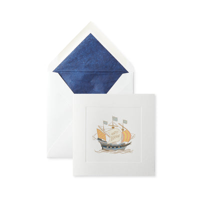 Smythson
Birthday Boat Card
