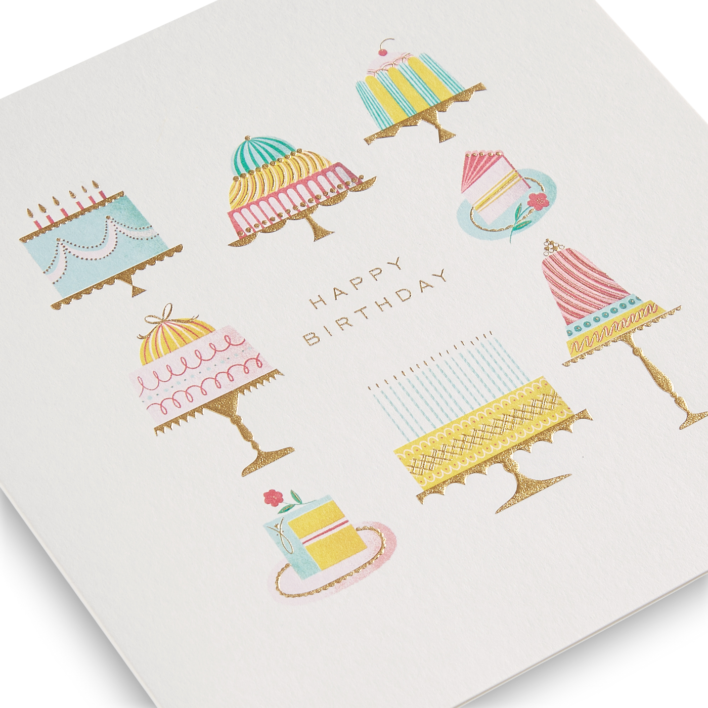 Smythson
Birthday Cakes Greeting Card