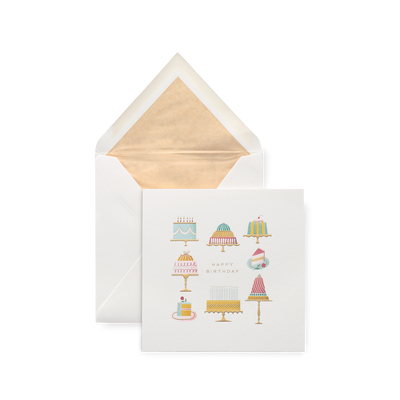 Smythson
Birthday Cakes Greeting Card