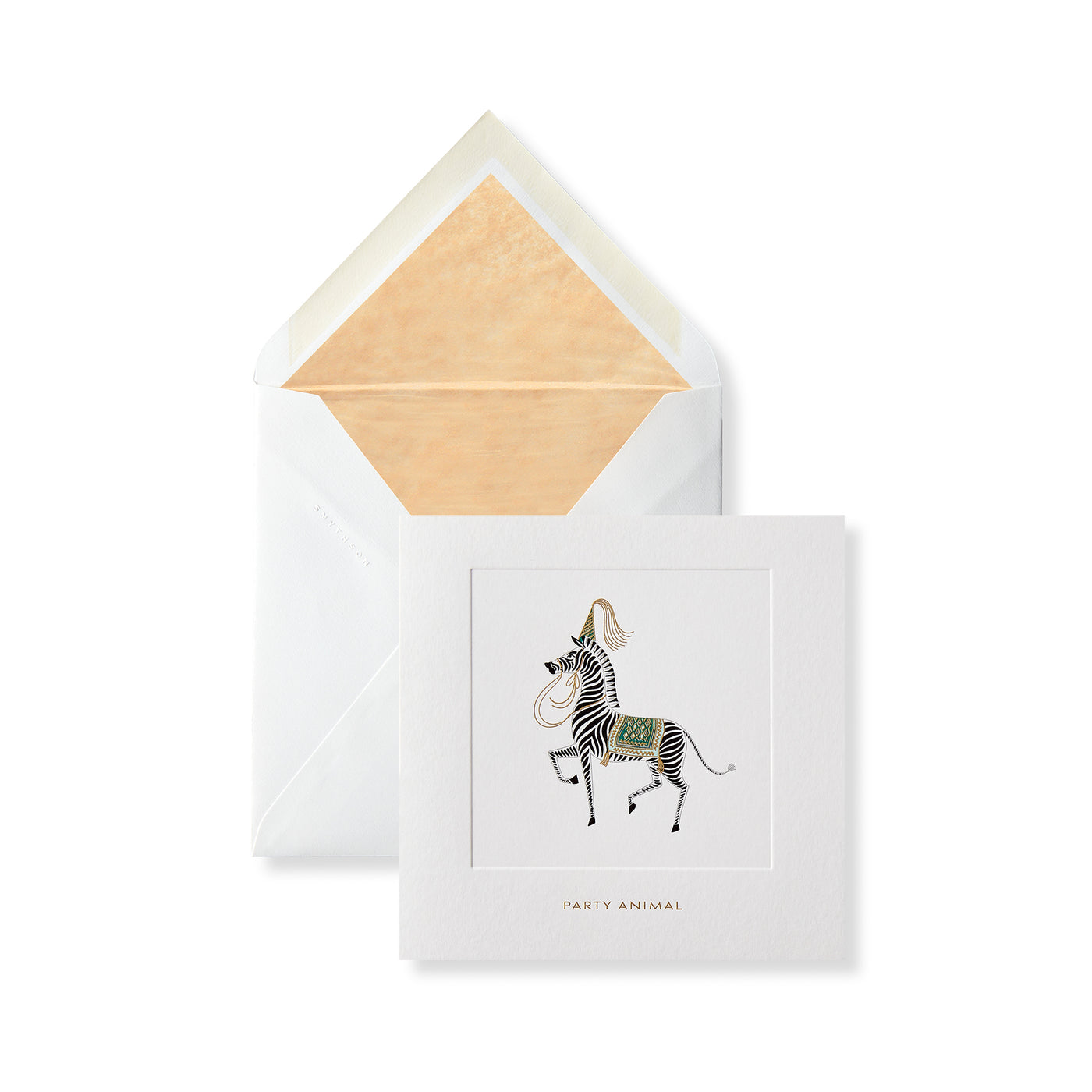 Smythson
Birthday Zebra Card 