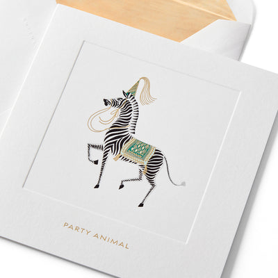 Smythson
Birthday Zebra Card