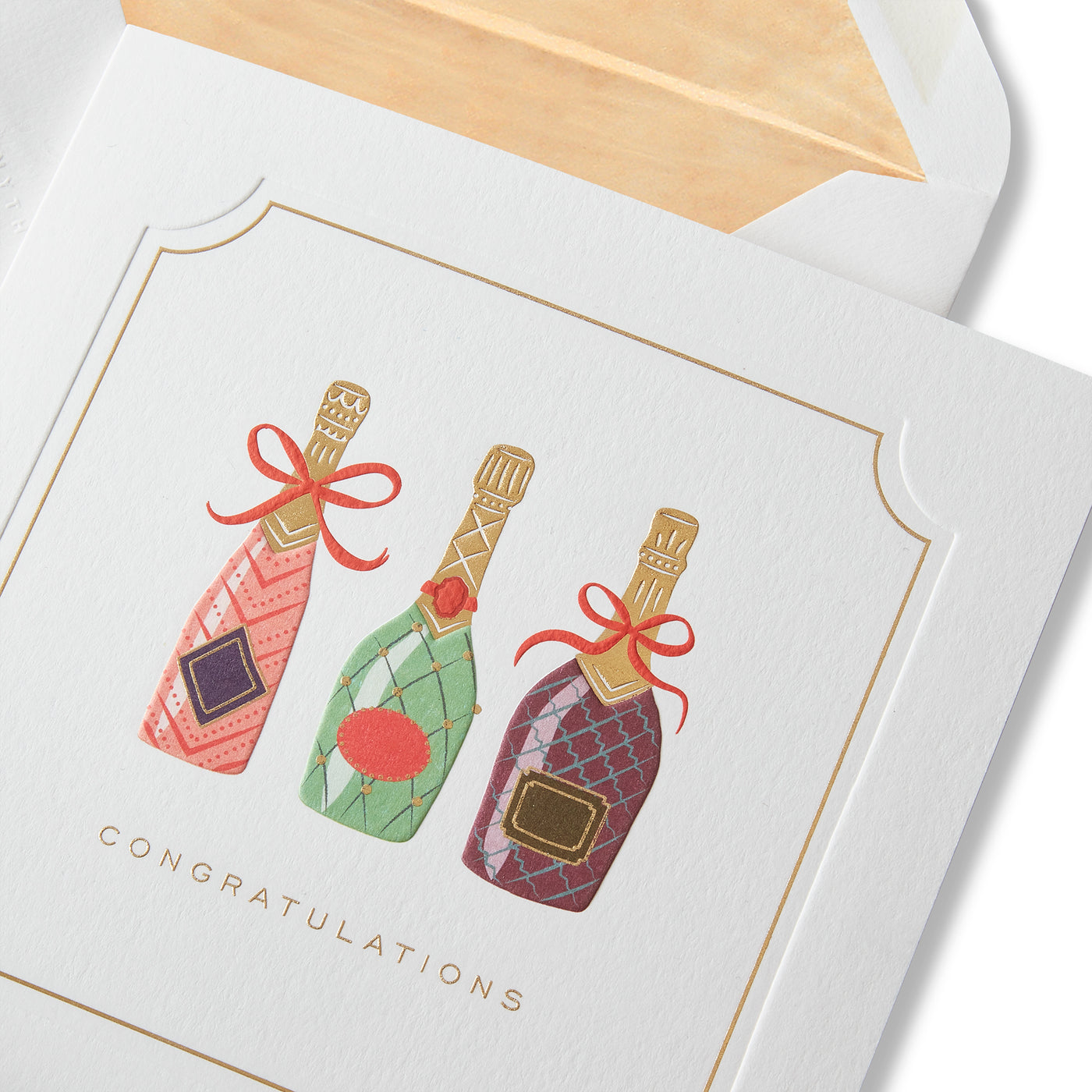 Smythson
Congrats Champagne Celebration Card