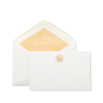 Smythson
Iconic Sun Motif Cards Set of Ten