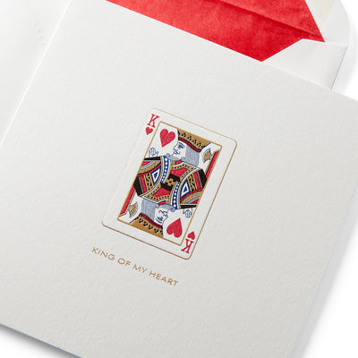 Smythson
King of My Heart Card