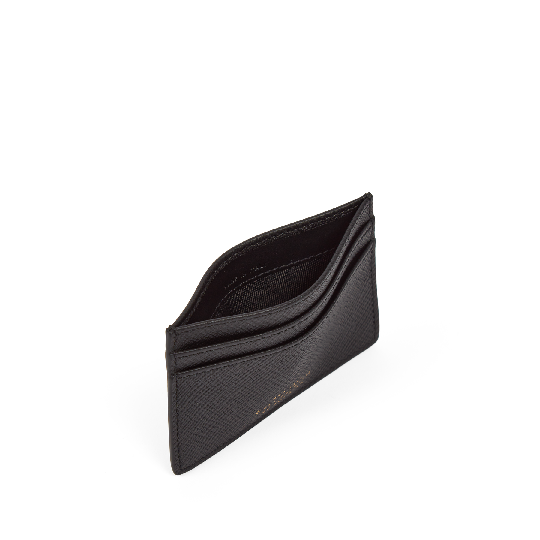 Panama Flat Card Holder in Black – Permanent Resident